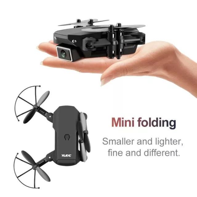 S66 Mini Drones Mini Drones Pliable Drone Quadrirotor à Double Caméra HD Selfie 2