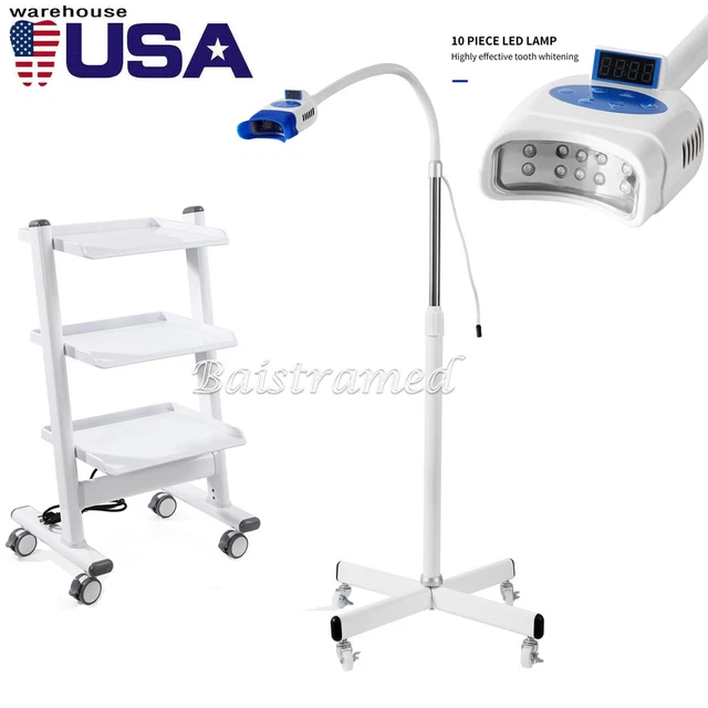 Dental Mobile Teeth Whitening Machine Lamp/Medical Metal Built-in Socket Tool