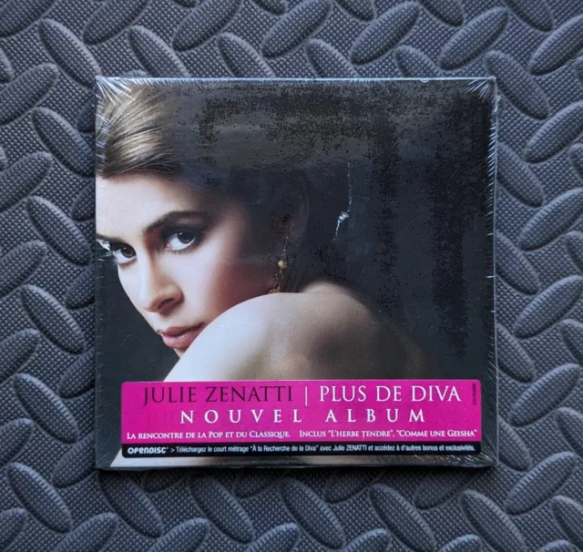 CD ALBUM DIGIPACK - JULIE ZENATTI : Plus de Diva - 14 Titres (NEUF) EUR ...