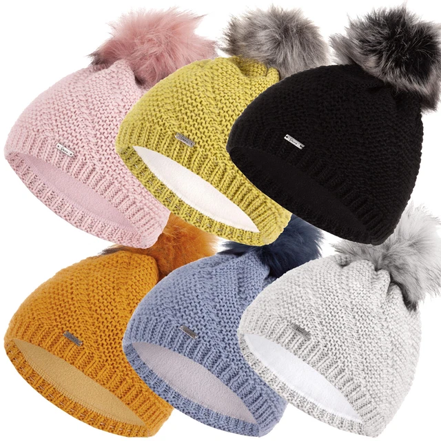 Faera Leopard Herz Beanie - Weiche Wintermütze Mit Leopardenmuster