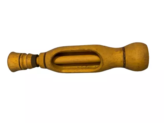 Boucheuse de bouteilles de vin antique, insertion de bouchons primitif, arbre en bois, outil de ferme italien vintage - France