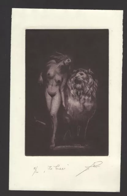 14)Nr.108,EXLIBRIS,Jan Cernos,  Erotik / erotic, C3,C7 - signiert