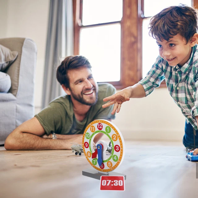 Horloge Éducative | Apprendre à Lire L'Heure En S'amusant