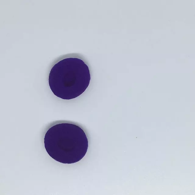 15mm Foam Earbud  Replacement  Sponge Covers for Earphone Ear pad Purple New