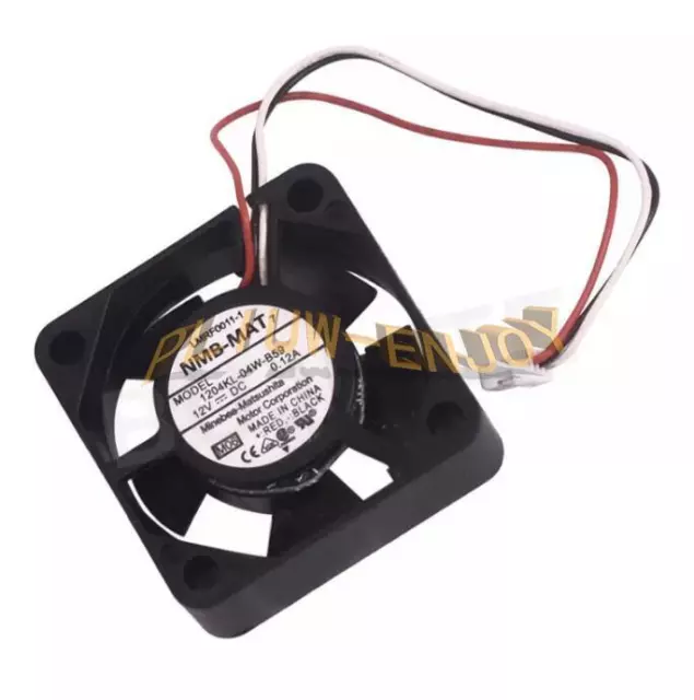 For 1204KL-04W-B59 NMB MAT 30mm x 10mm Fan 12V 0.12A 3 Pin 3 Wire