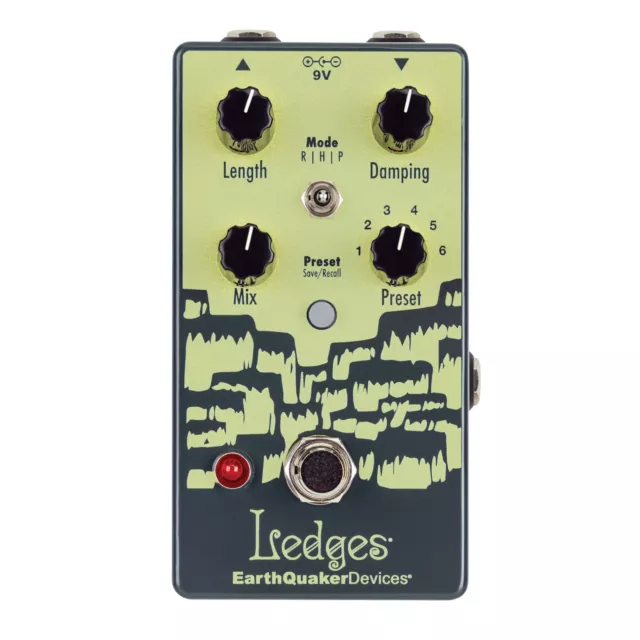 Earthquaker Devices Ledges Tri-Dimensional Reverb - Effektgerät für Gitarren