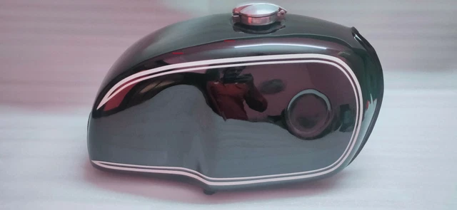 Réservoir D'essence Neuf Pour BMW R100S / R100CS / R100RS / R100RT - Peinture Noir Et Gris