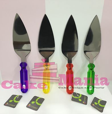 Paletta per dolci/Pizza/formaggio 430 Acciaio inossidabile seghettata lama Isenretail Paletta per torta Lavabile in lavastoviglie 