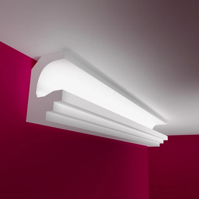 ELHARE striscia di stucco Profili per strisce luminose a LED profilo per...