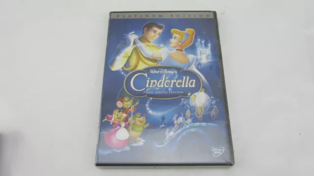 New - Cinderella (DVD, 2005, 2-Disc Set, Special Edition - DVD Platinum) Sealed