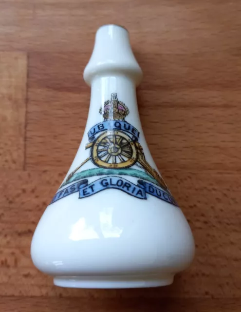 Royal Artillery Crested China - Shelley - Model Of Arabian Wine Vessel