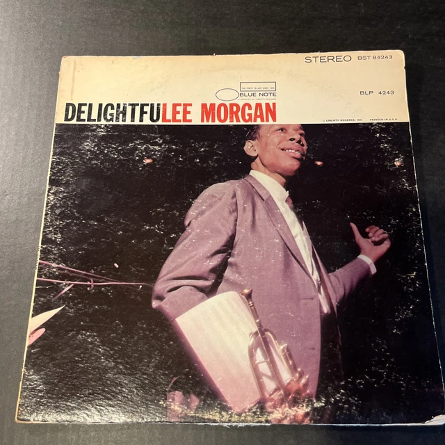 LP：LEE MORGAN DELIGHTFULEE リー・モーガン：US盤：BLUE NOTE：VAN