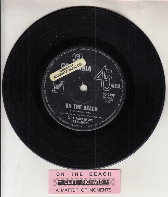 CLIFF RICHARD On the beach 7