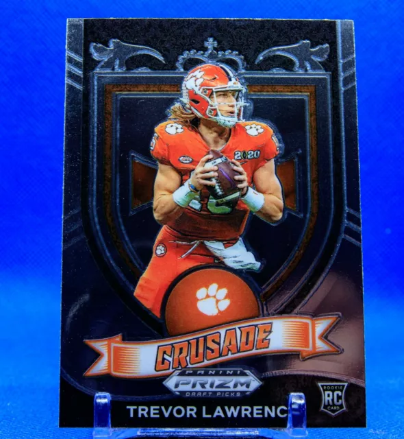 TREVOR LAWRENCE 2021 Panini Prizm Draft Picks Croisade recrue Jaguars