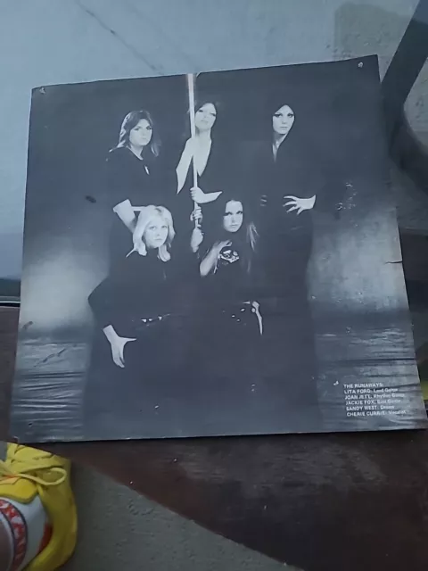 THE RUNAWAYS  Rare Poster 1977 No Record