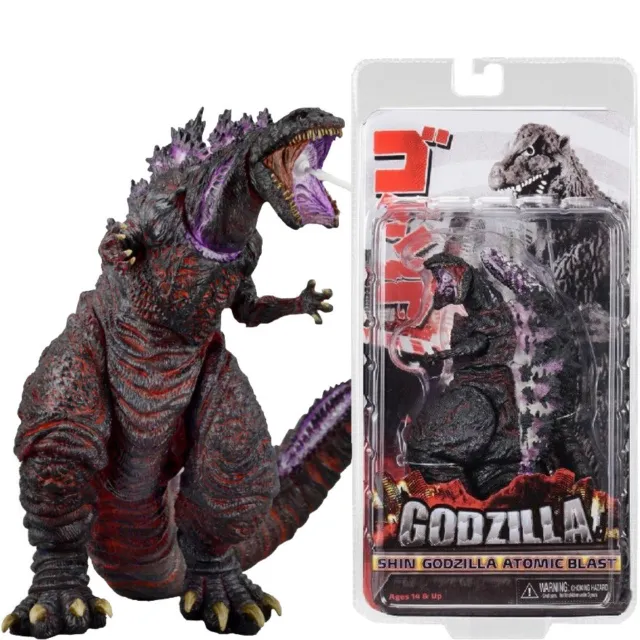 NECA Atomic Blast Shin Godzilla 2016 Movie 6" Action Figure 12" Head Tail Purple