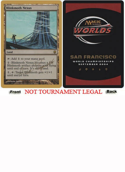 Blinkmoth Nexus (Aeo Paquette - 2004) World Championship PLD Rare CARD ABUGames