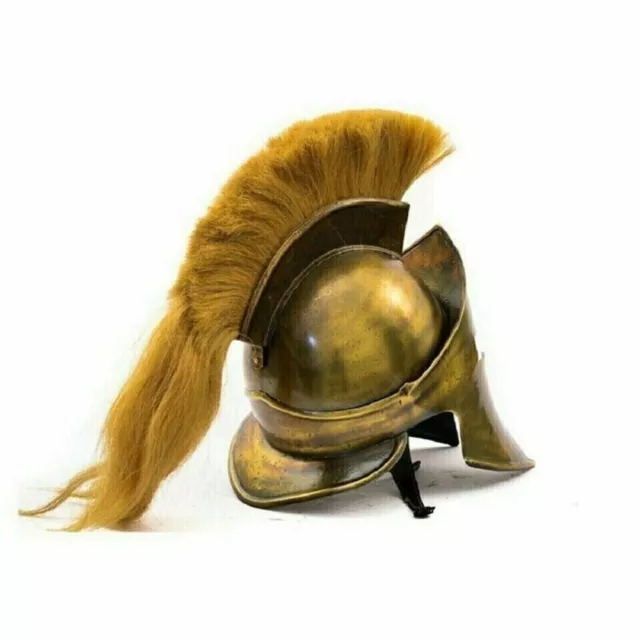 Casco de Película Spartan Wearable King Leonidas 300 Medieval SCA LARP DISFRAZ