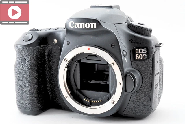 Canon EOS 60D 18.0MP Digital SLR Camera Body Japan [Near Mint / 14479shots] #295