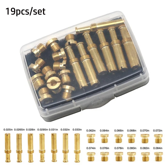 Kit 10 getti massimo Mikuni da 125 a 148