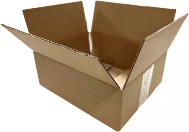 100 6x4x2 Cardboard Paper Boxes Mailing Packing Shipping Box Corrugated Carton