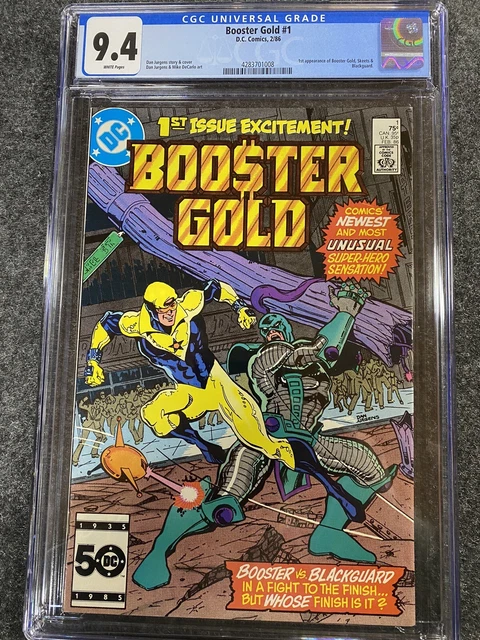 D.C. Comics Booster Gold 2/86 CGC Graded 9.4 1st Booster Gold