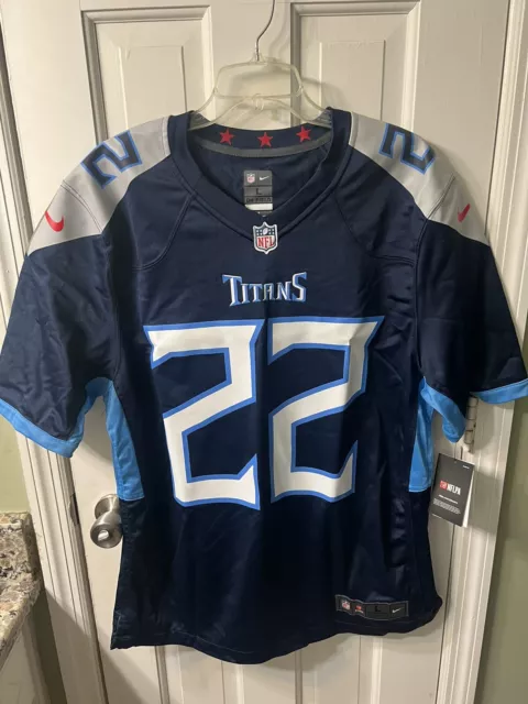 Nike Youth Tennessee Titans Derrick Henry #22 Light Blue Alternate Game  Jersey