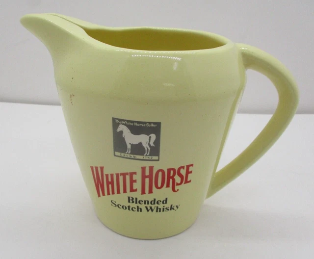 Vintage White Horse Blended Scotch Whiskey Pitcher
