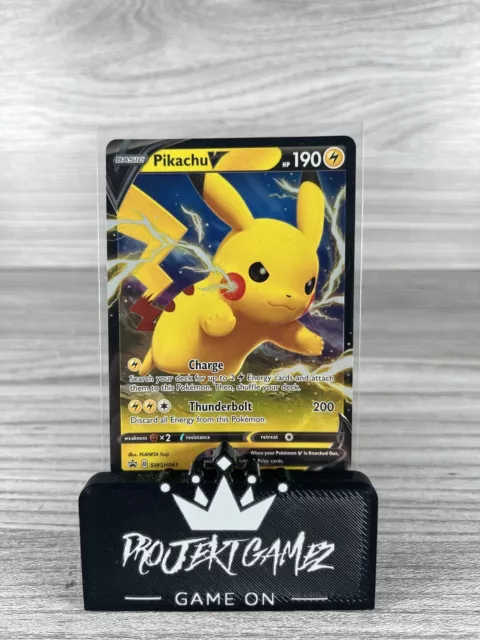 Pikachu V SWSH061 Sword & Shield Black Star Promos Pokemon TCG