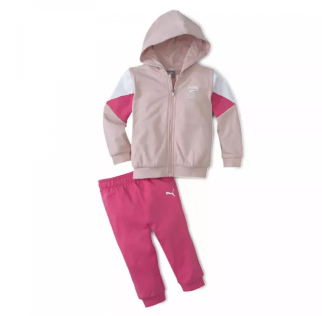 Puma Baby Kids Minicats Rebel Jogger Tracksuit Jogging Suit Leisure Suit