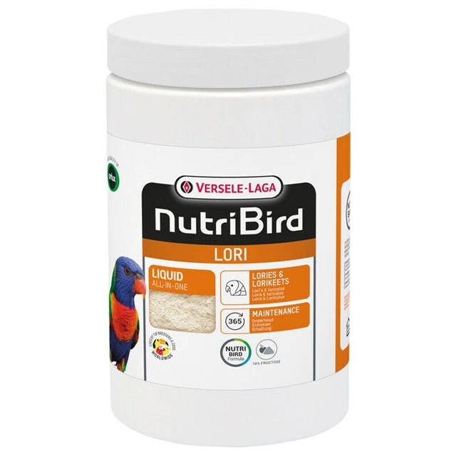 Orlux Versele-Laga Nutribird Lori Complet Aliments Pour Lories & Lorikeets 700g
