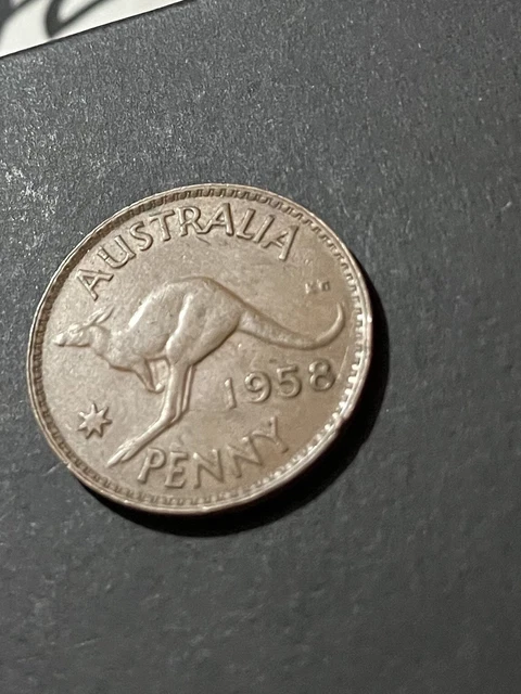 Australia, 1958(p) One Penny, 1d, Elizabeth II - Choice Uncirculated
