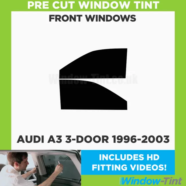 Pré Coupe Vitre Teintée Voiture pour Audi A3 3-door Hayon 1996-03 Avant Windows