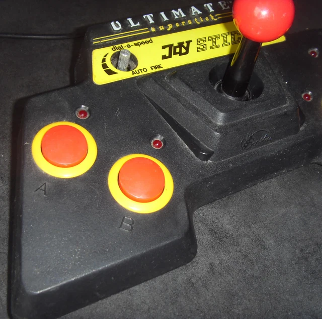 Joystick Arcade Advision Home Pour Atari 2600, C64, Sega Master System
