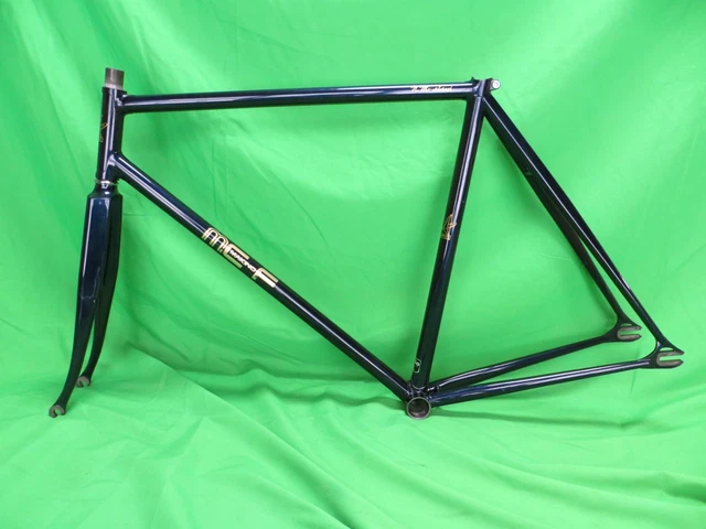 Makino NJS Keirin Frame Set Track Bike Fixed Gear Columbus Max Fork Fixie 52cm