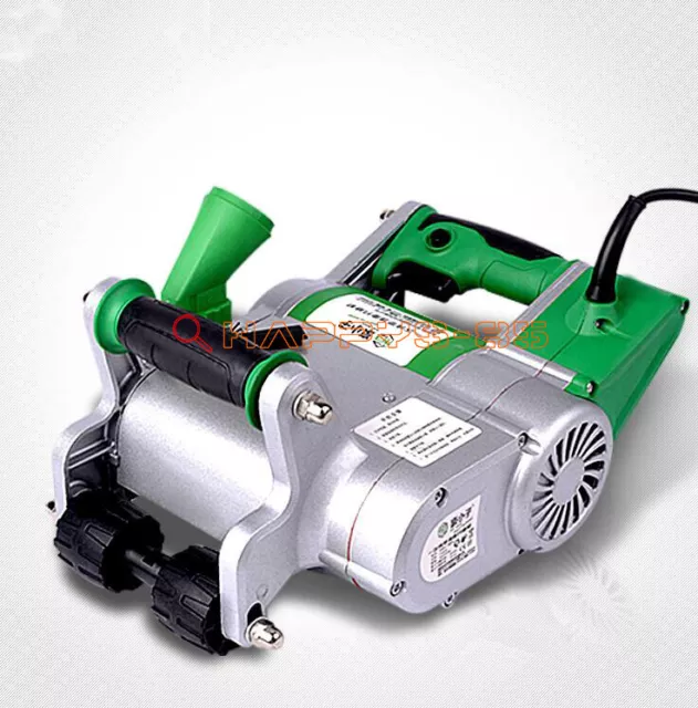 One 220V 1100W Electric Brick Wall Chaser Floor Wall Groove Cutting Machine