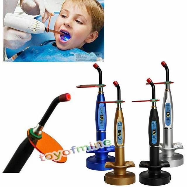 Dentiste dentaire 10W sans fil sans fil à photopolymériser LED Lampe 2000MW