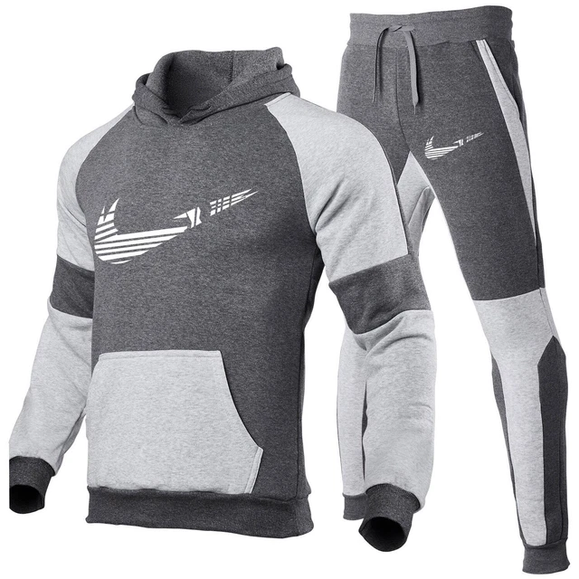 nuova tuta da uomo  felpa con cappuccio pantaloni NIKE 8