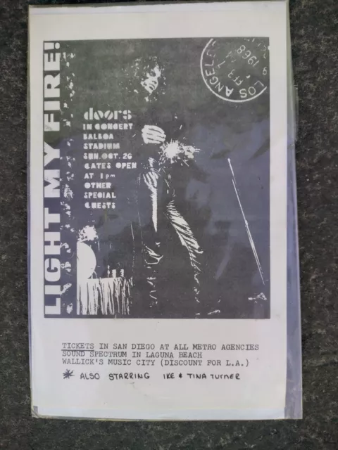 the doors original poster handbill