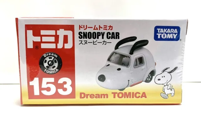 Takara Tomy / Dream Tomica No.153 Peanuts Gang Snoopy Voiture