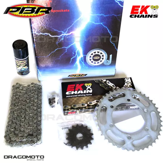 DUCATI MONSTER 600 1995 1996 catena corona pignone kit PBR EK 315G