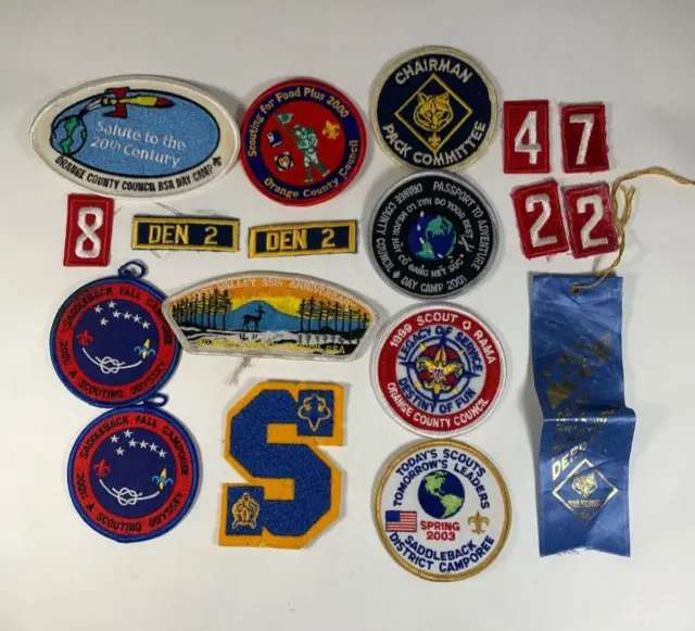 Boy Scout PATCHES LOT