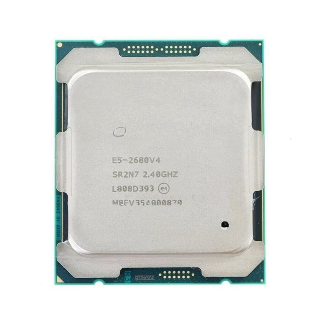 Intel CPU Xeon Intel Xeon E5-2680 V4 - 14 Cores 28 Threads, 2.40