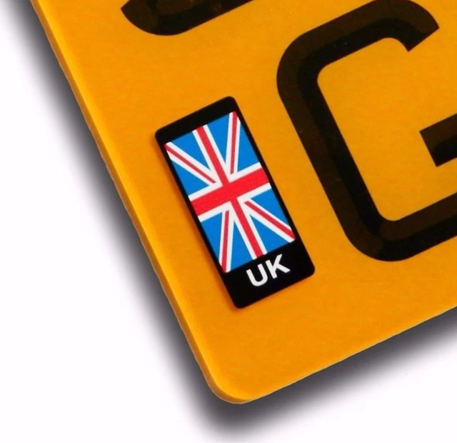 UK UNION JACK British Flag Number Plate Vinyl Sticker For Motorcycle decal badge £1.69 PicClick UK