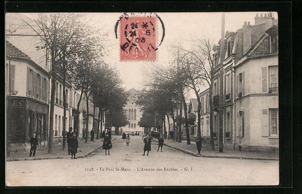 CPA Le Parc St-Maur, L'Avenue des Erables