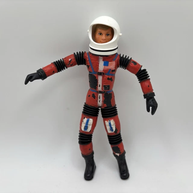 MATTEL 1966 MAJOR Matt Mason Man in Space Figure w/ Helmet (No