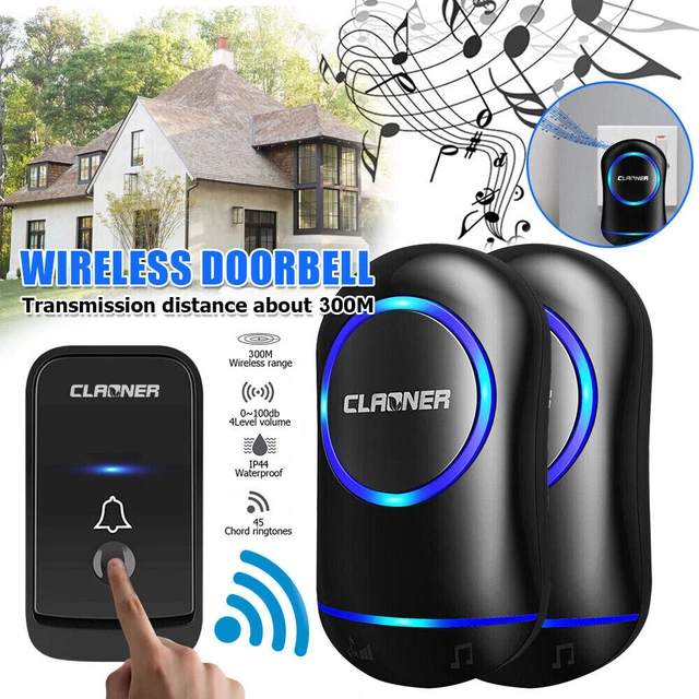 Climatiseur Portatif Sans Tuyau Wireless Doorbell, 1000 FT Range