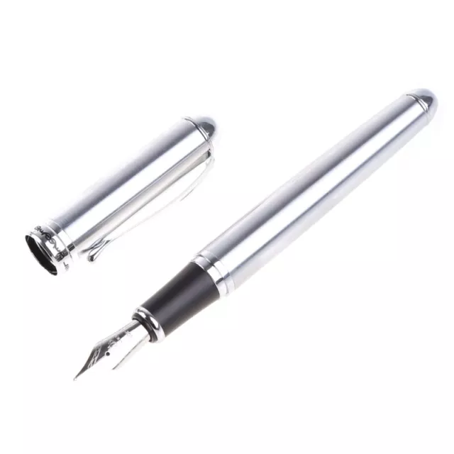 Hot Sold New Jinhao X750 Silver Stainless Steel Medium 18KGP Nib Fountain Pen