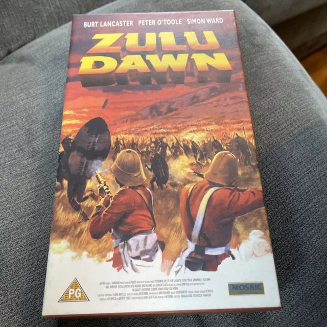ZULU DAWN (1979) Burt Lancaster, Peter O' Toole - WAR ADVENTURE - VHS