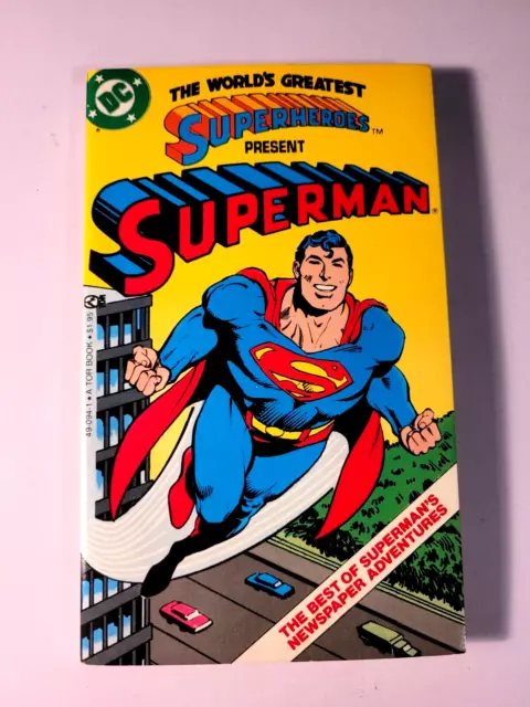 DC The World's Greatest Superheroes Present Superman 1982  Pocket Size Comic